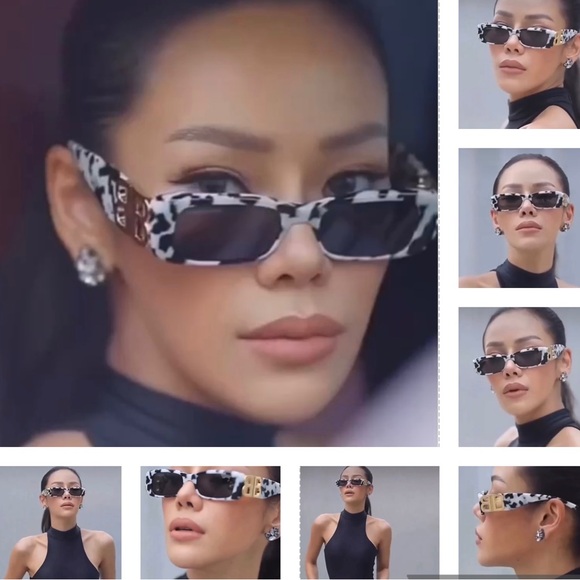 BALENCIAGA SUNGLASSES FROM THE DYNASTY COLLECTION, WORN BY MANY INFLUENCERS - Picture 1 of 16